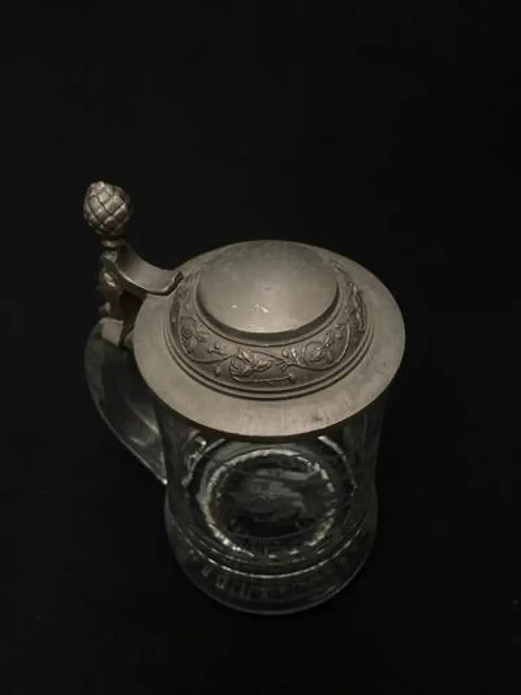 Стъклена халба с капак,вместимост 250mL (513)