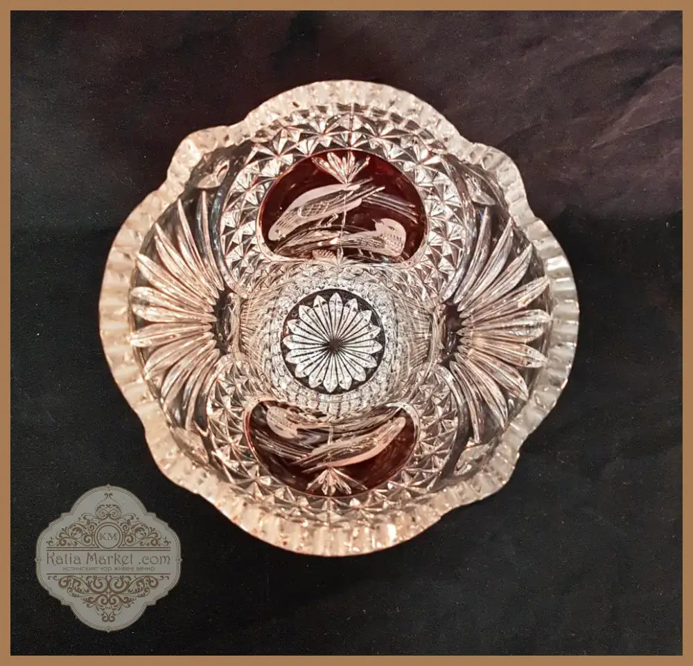 Стъклена ваза Cristal d’Arques (124)