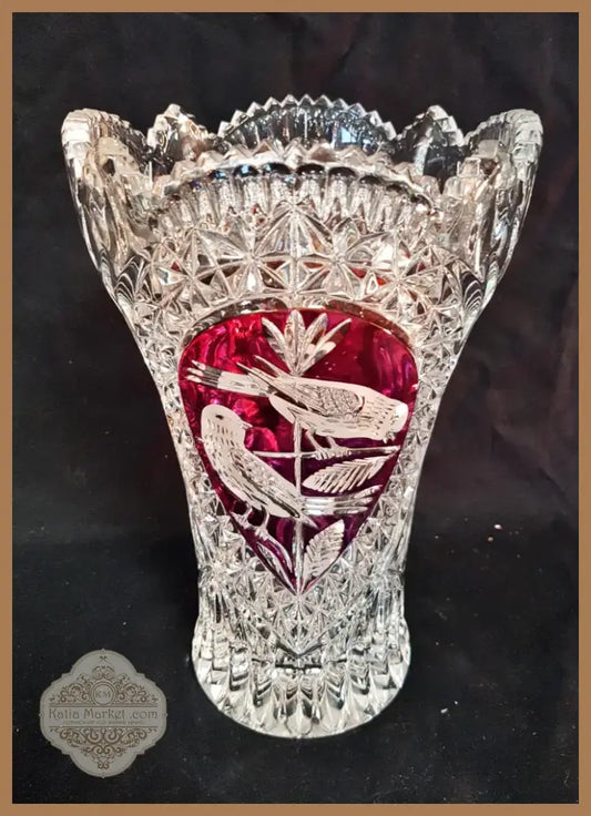 Стъклена ваза Cristal d’Arques (124)