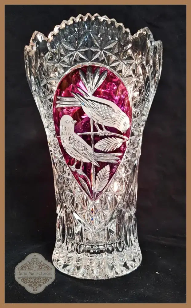 Стъклена ваза Cristal d’Arques (124)
