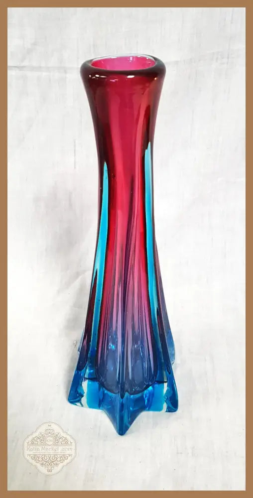 Стъклена ваза Murano - antique