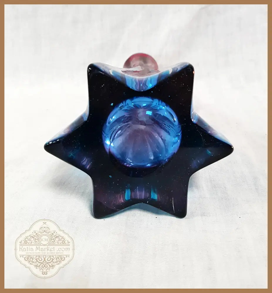 Стъклена ваза Murano - antique