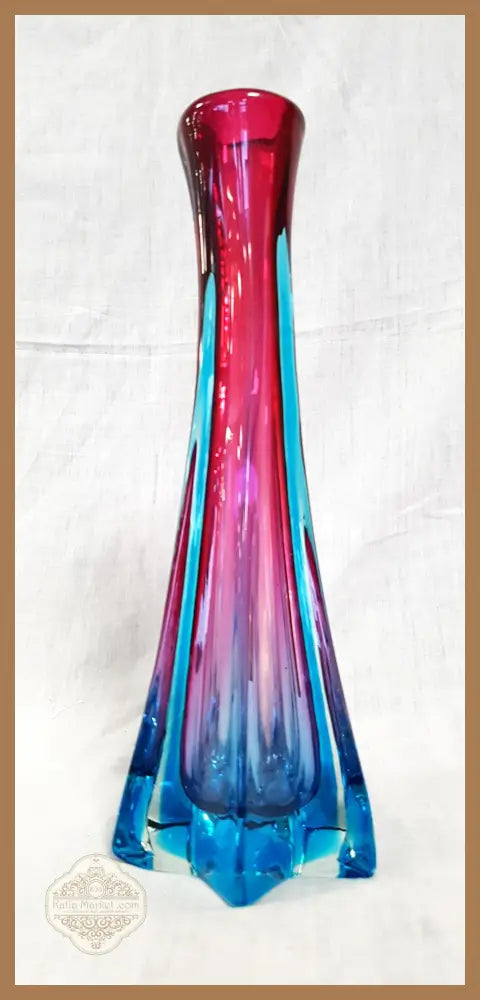 Стъклена ваза Murano - antique