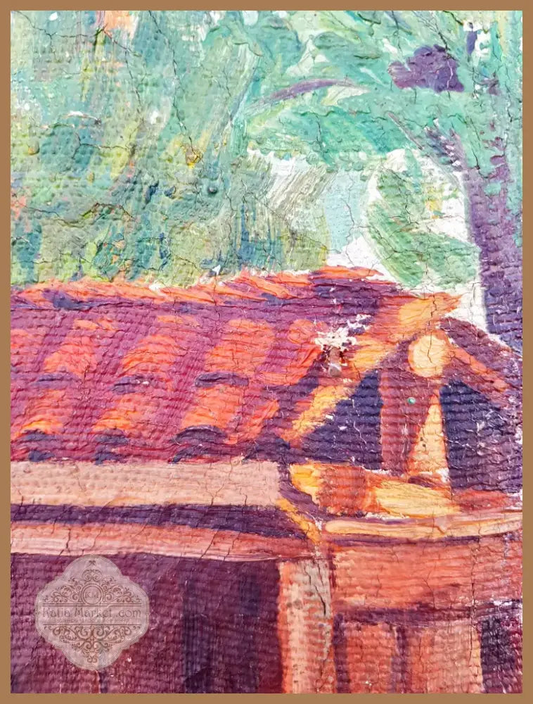 Стари къщи - Картина