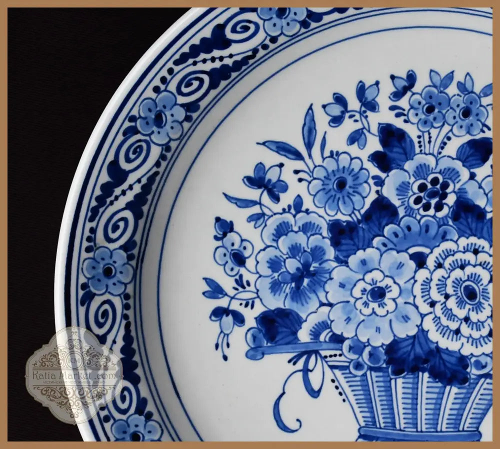 Стенна чиния Royal Delft - antique