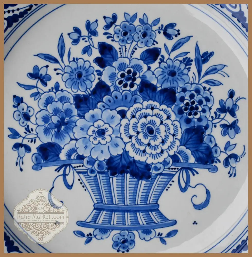 Стенна чиния Royal Delft - antique
