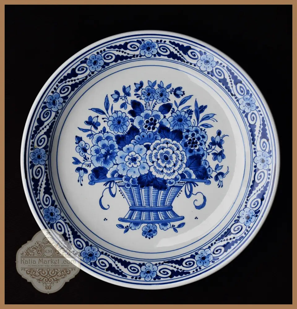 Стенна чиния Royal Delft - antique