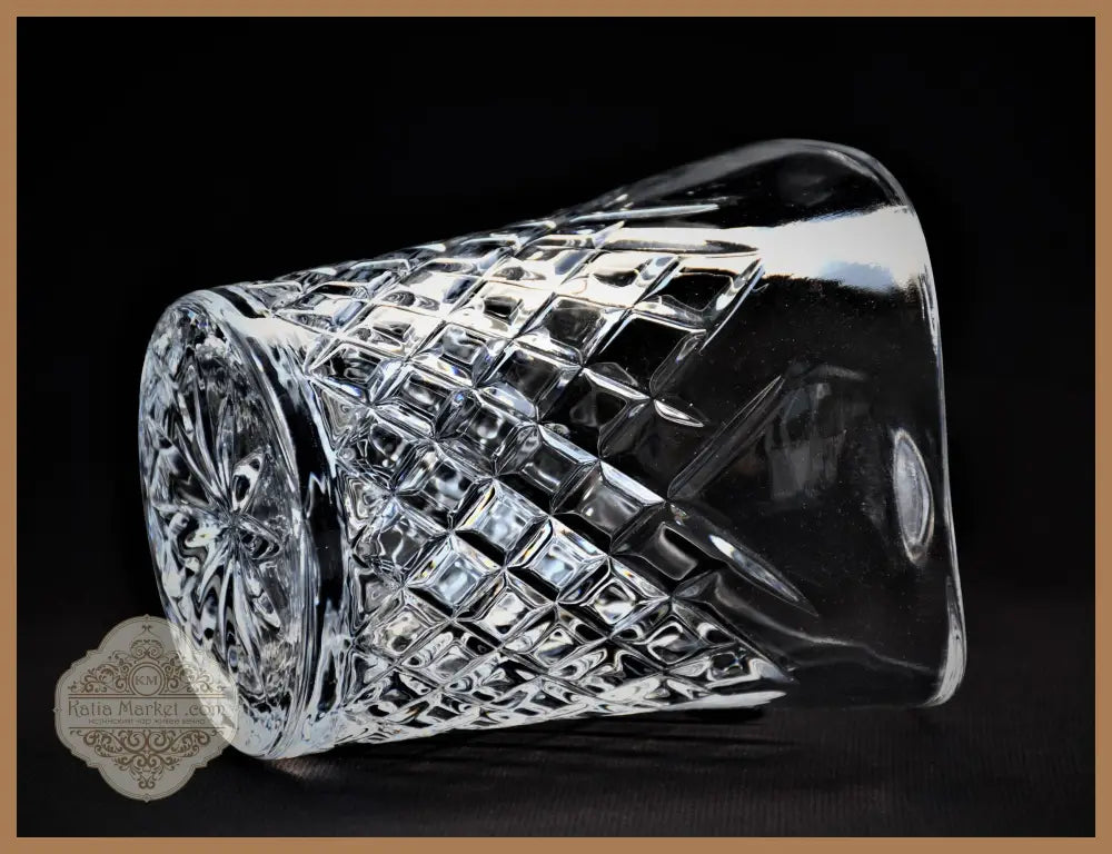 Стилна кристална ваза от ’Бохемия’ - antique