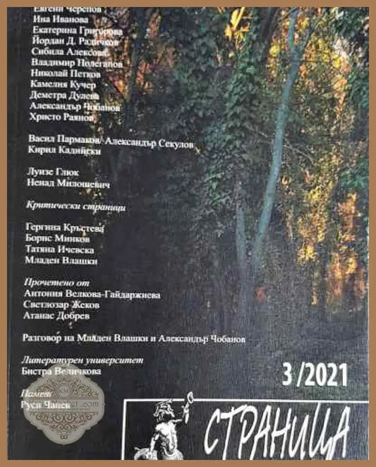 Страница 3/2021 - Колектив - Книга