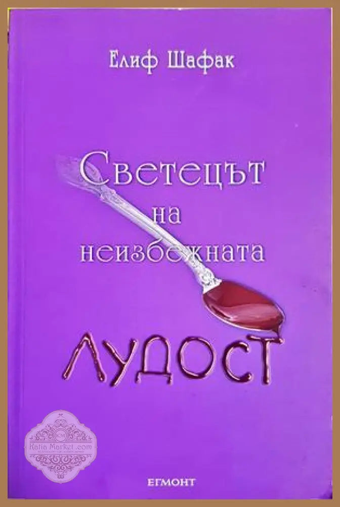 Светецът на неизбежната лудост - Елиф Шафак - предна корица