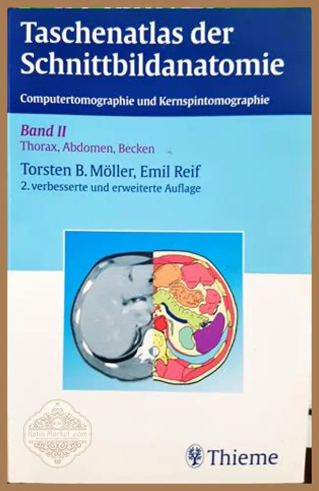 Taschenatlas der Schnittbildanatomie Band II - корица