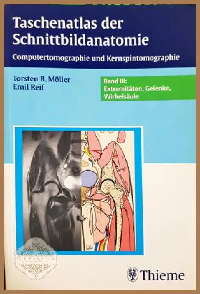 Taschenatlas der Schnittbildanatomie Band III - корица