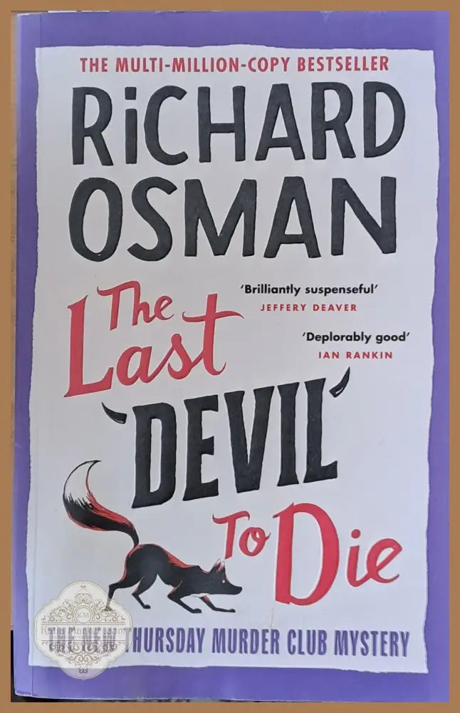 The Last Devil To Die - Richard Osman - Книги
