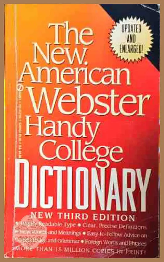 The New American Webster Handy College Dictionary - Колектив - Книги