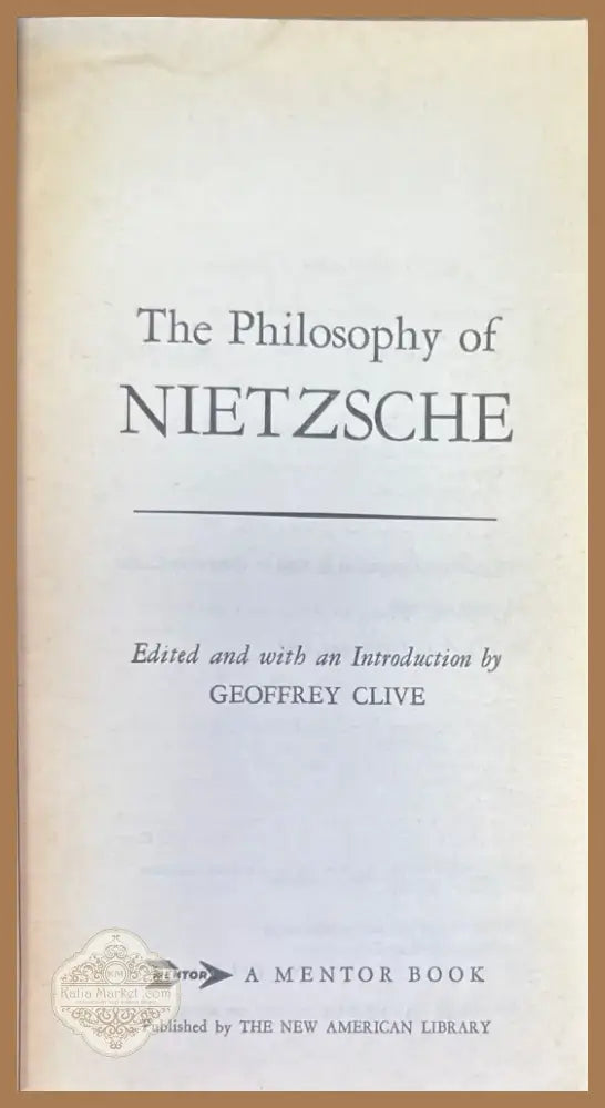 The philosophy of nietzsche (991) - Книга