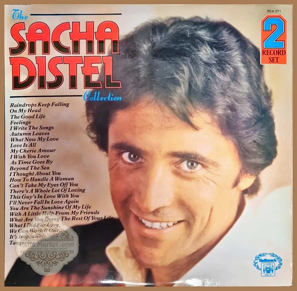 The Sacha Distel Collection 2 Record Set (Двоен албум) - antique