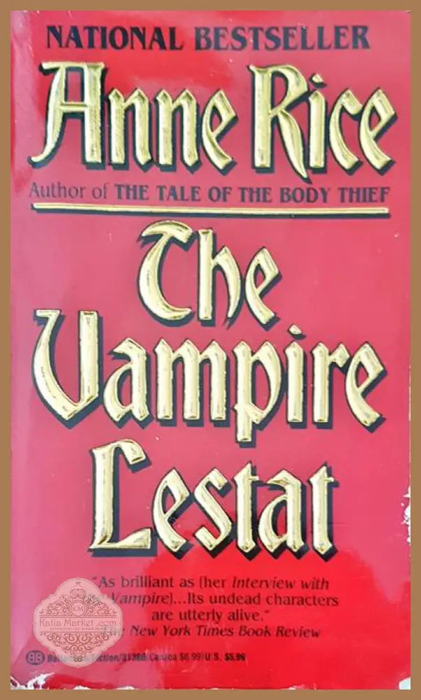 The uampire cestat - Anne Rice - Книги