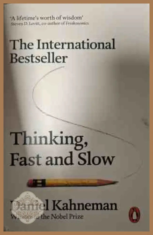 Корица на Thinking Fast and Slow от Daniel Kahneman