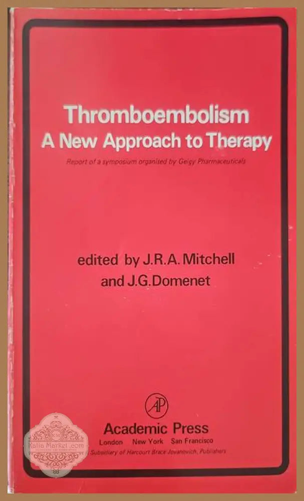 Thromboembolism: a new approach to therapy - J. R. A. Mitchell and J. G. Domenet - Книги
