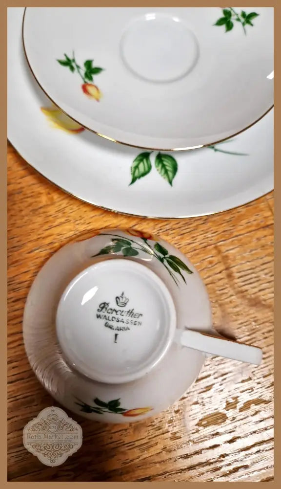 Троен сет за чай Bareuther Waldsassen - antique