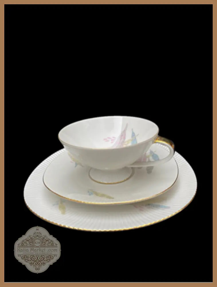Троен сет за чай,вместимост 200ml - antique