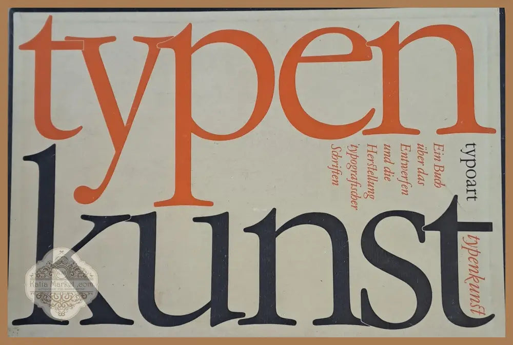 Typoart Typen Kunst - Albert Kapr / Hans Fischer - Книги