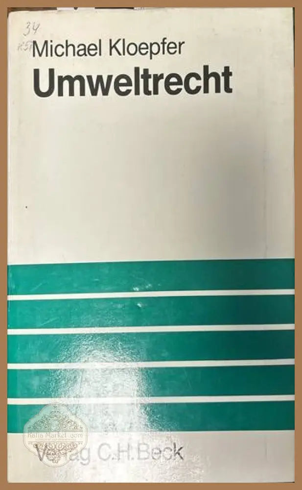 Umweltrecht - Michael Kloepfer - Книги