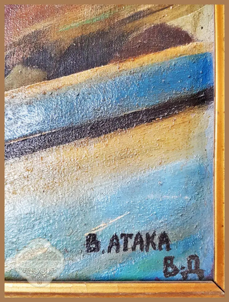 В атака - масло - Картина