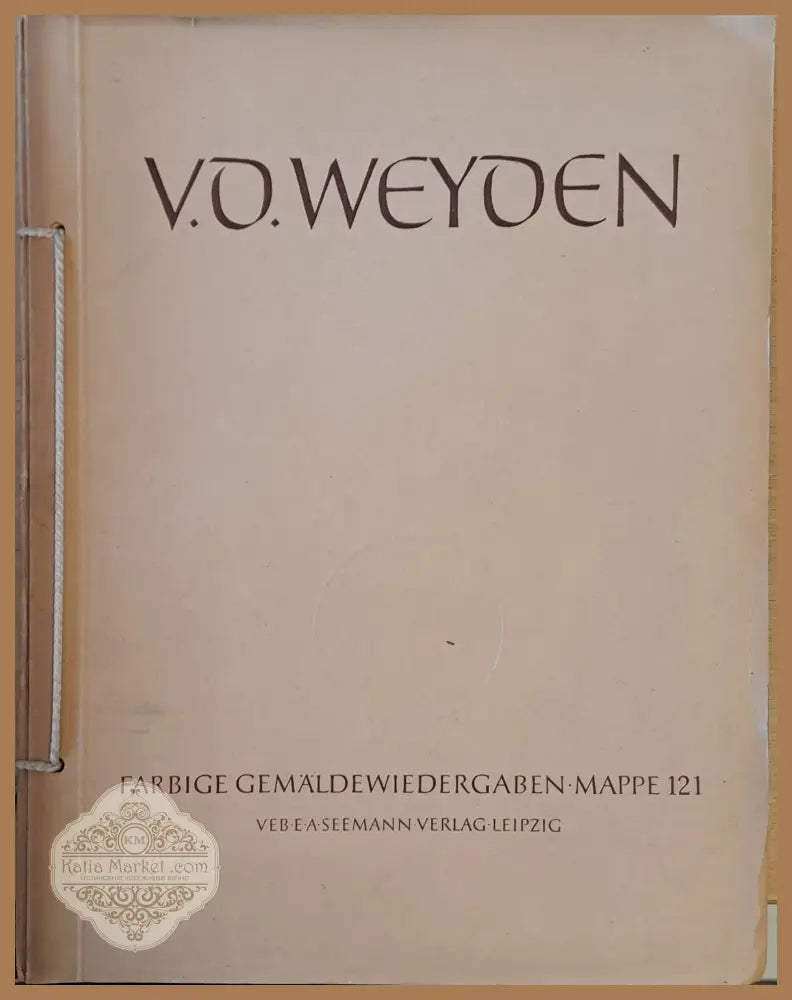 V D. Weyden (1400-1464). Acht Farbige Gemaldewiedergaben - Edit Trost - Книги