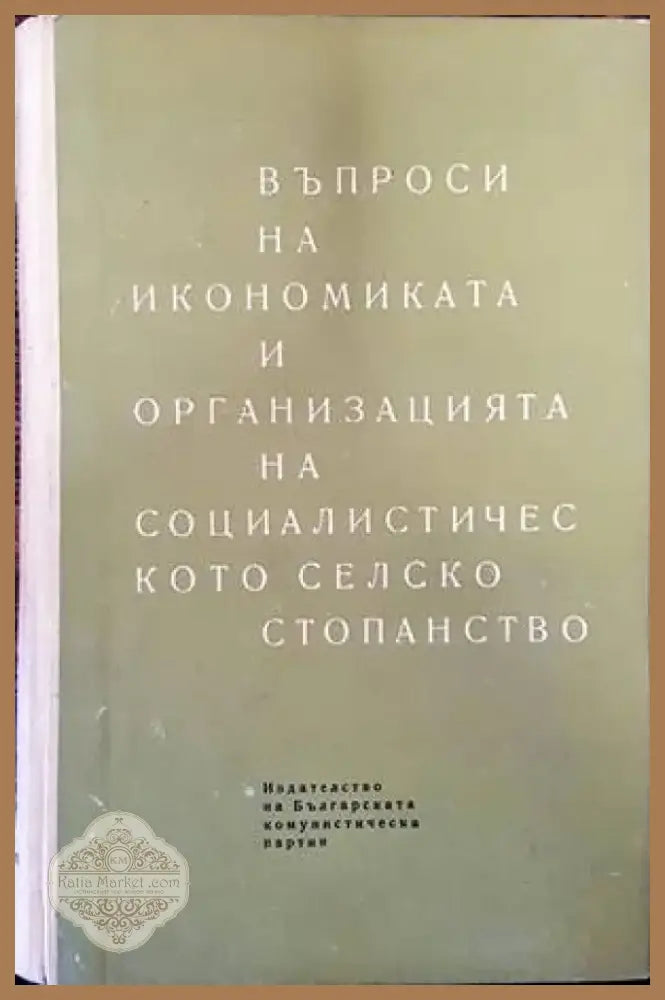 Въпроси на икономиката и организацията на социалистическото селско стопанство (731) - Книга