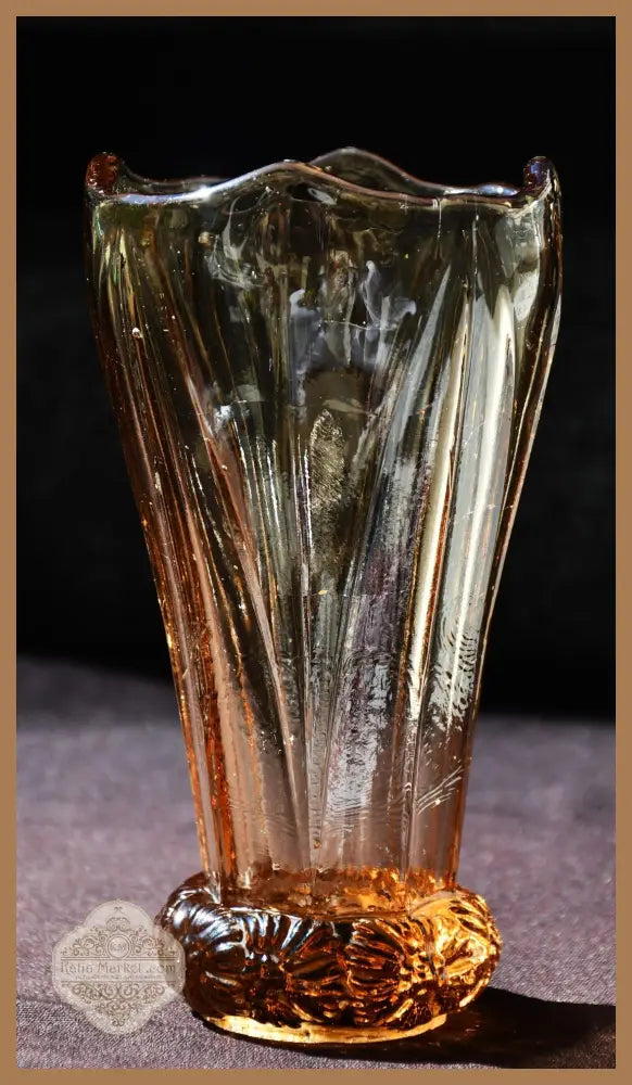 Ваза Art Deco в стила на Kurt Schlevogt - antique