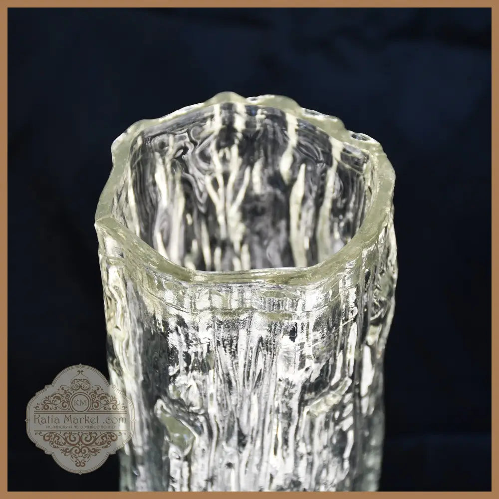 Ваза Avena №3429 - Tapio Wirkkala / Iittala Финландия - Стъклен предмет