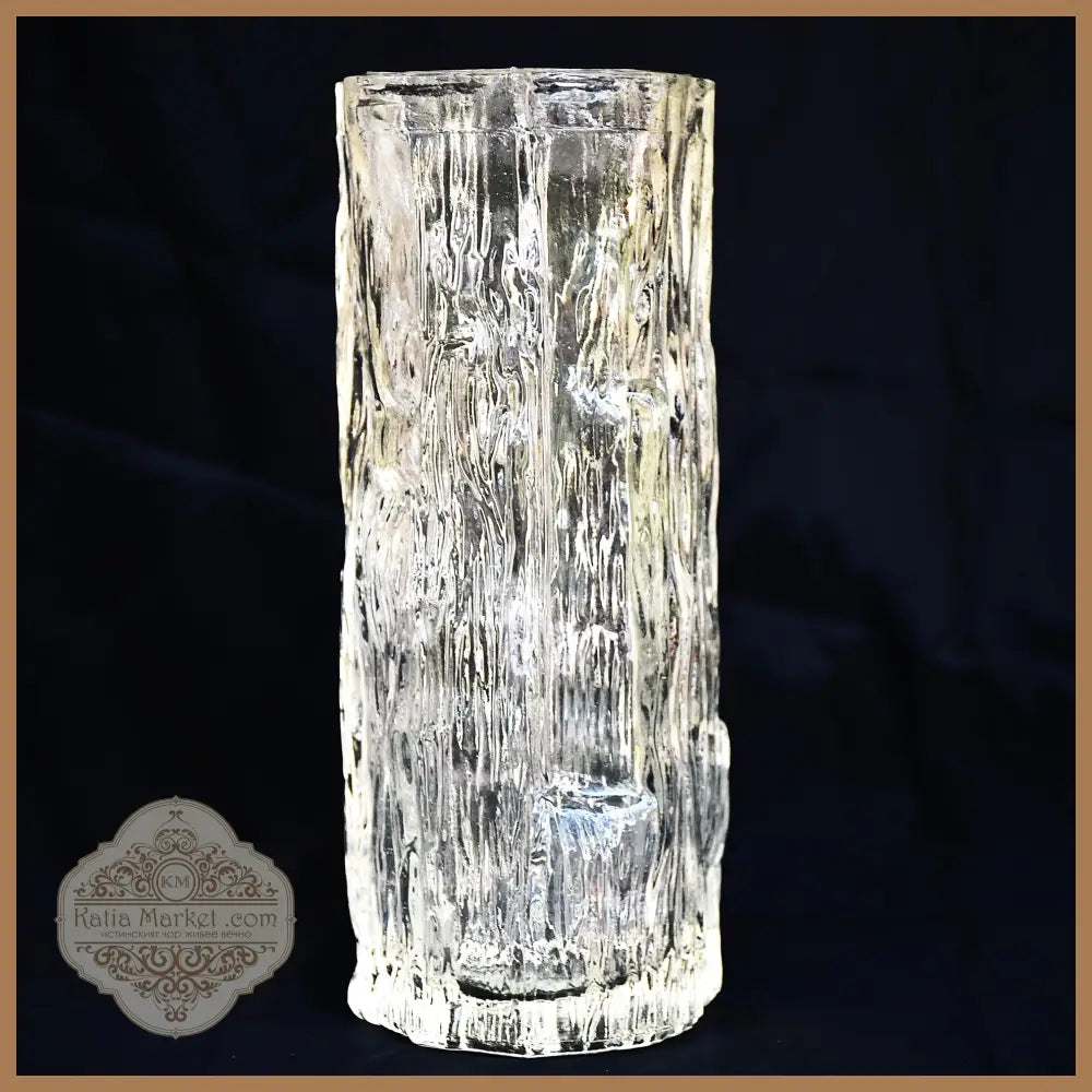 Ваза Avena №3429 - Tapio Wirkkala / Iittala Финландия - Стъклен предмет