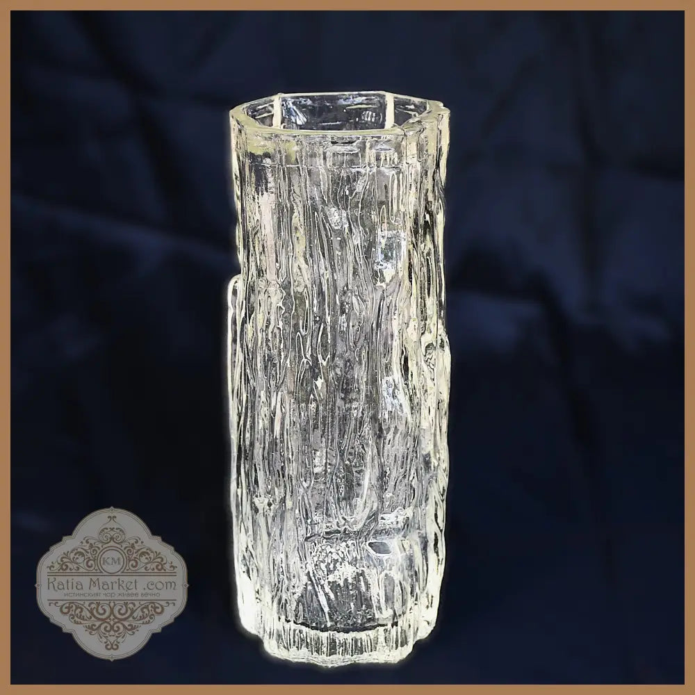 Ваза Avena №3429 - Tapio Wirkkala / Iittala Финландия - Стъклен предмет