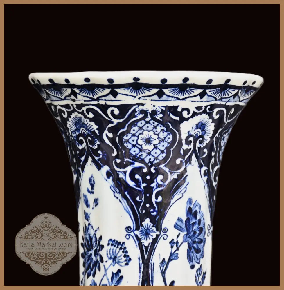 Ваза Делфт - на ’Petrus Regout & Co’ Маастрихт - antique