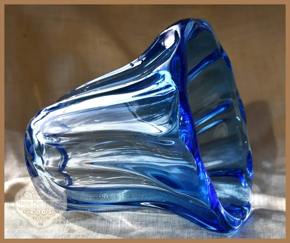 Ваза ’Vatel’ bleu на Рене Делвен - antique