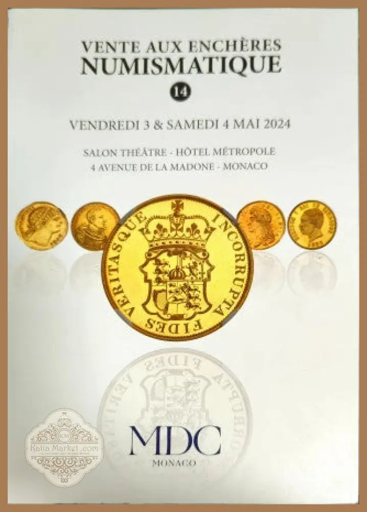 Vente aux encheres numismatique 14 - Nicolas Gimbert - Книги