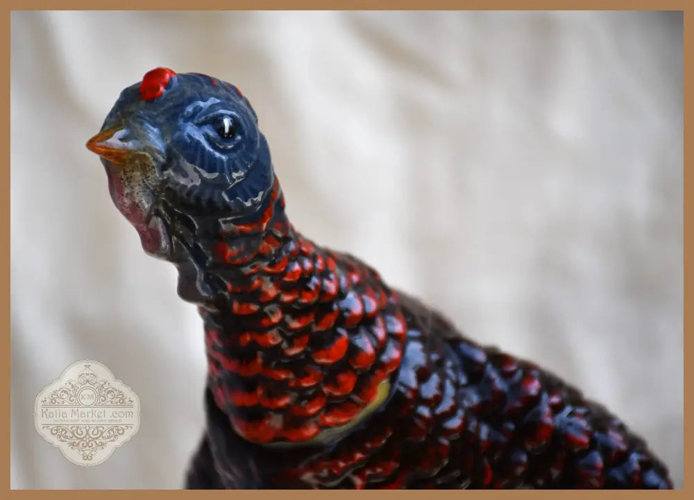 VINTAGE AUSTIN NICHOLS WILD TURKEY Decanter Bottle 185 Limited Edition #7 - antique
