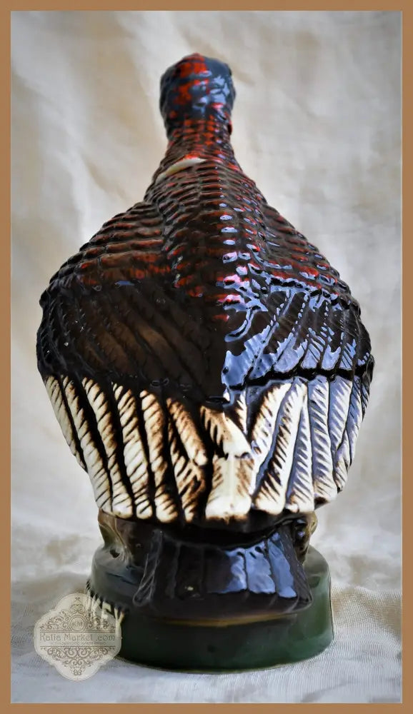 VINTAGE AUSTIN NICHOLS WILD TURKEY Decanter Bottle 185 Limited Edition #7 - antique
