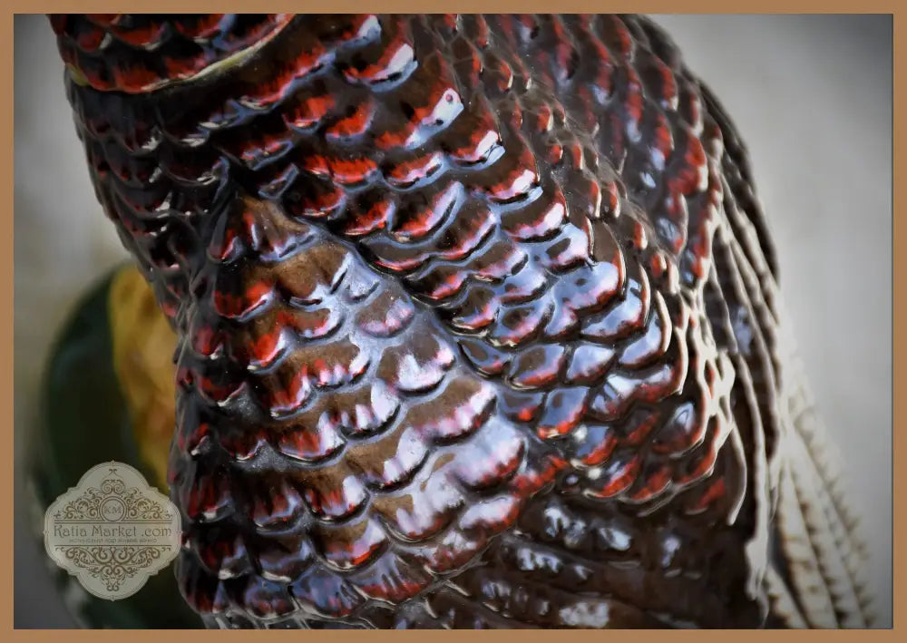 VINTAGE AUSTIN NICHOLS WILD TURKEY Decanter Bottle 185 Limited Edition #7 - antique
