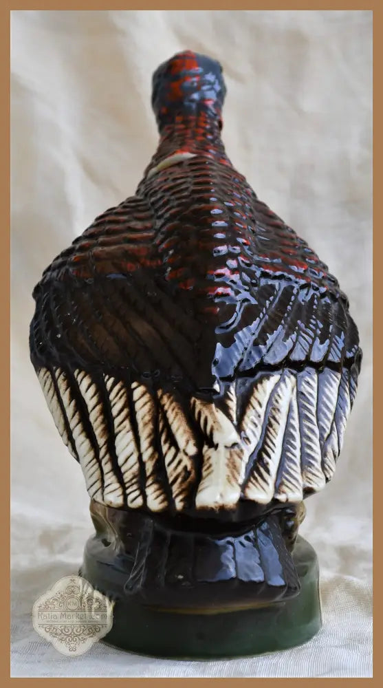 VINTAGE AUSTIN NICHOLS WILD TURKEY Decanter Bottle 185 Limited Edition #7 - antique