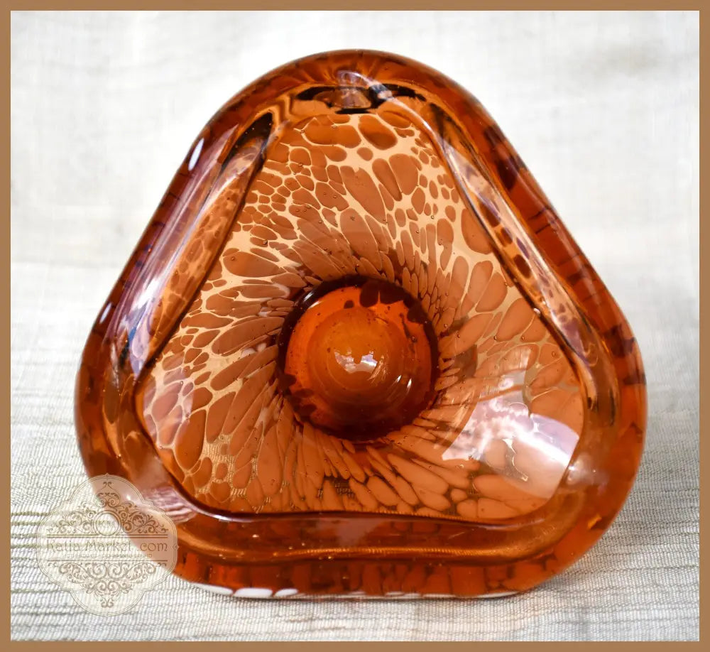 Винтидж art-glass пепелник/centrepiece - antique