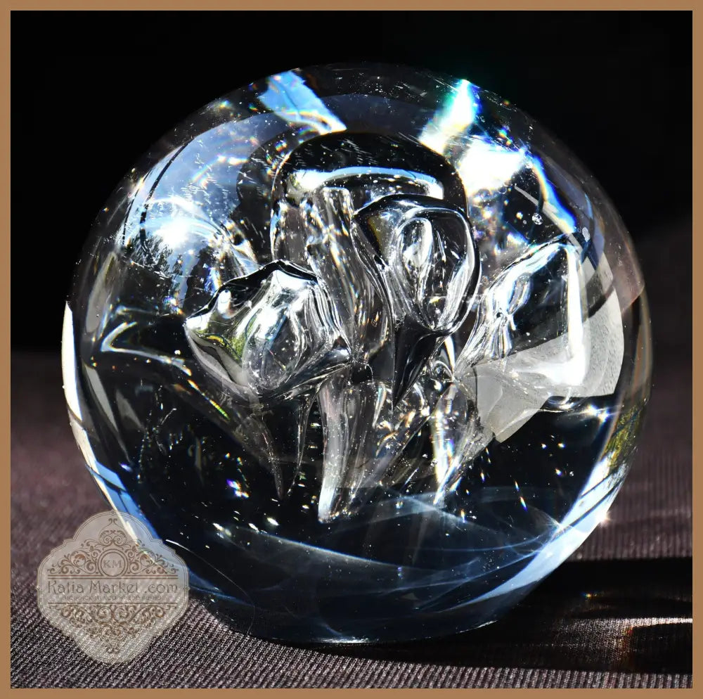 Винтидж art-glass преспапие - antique