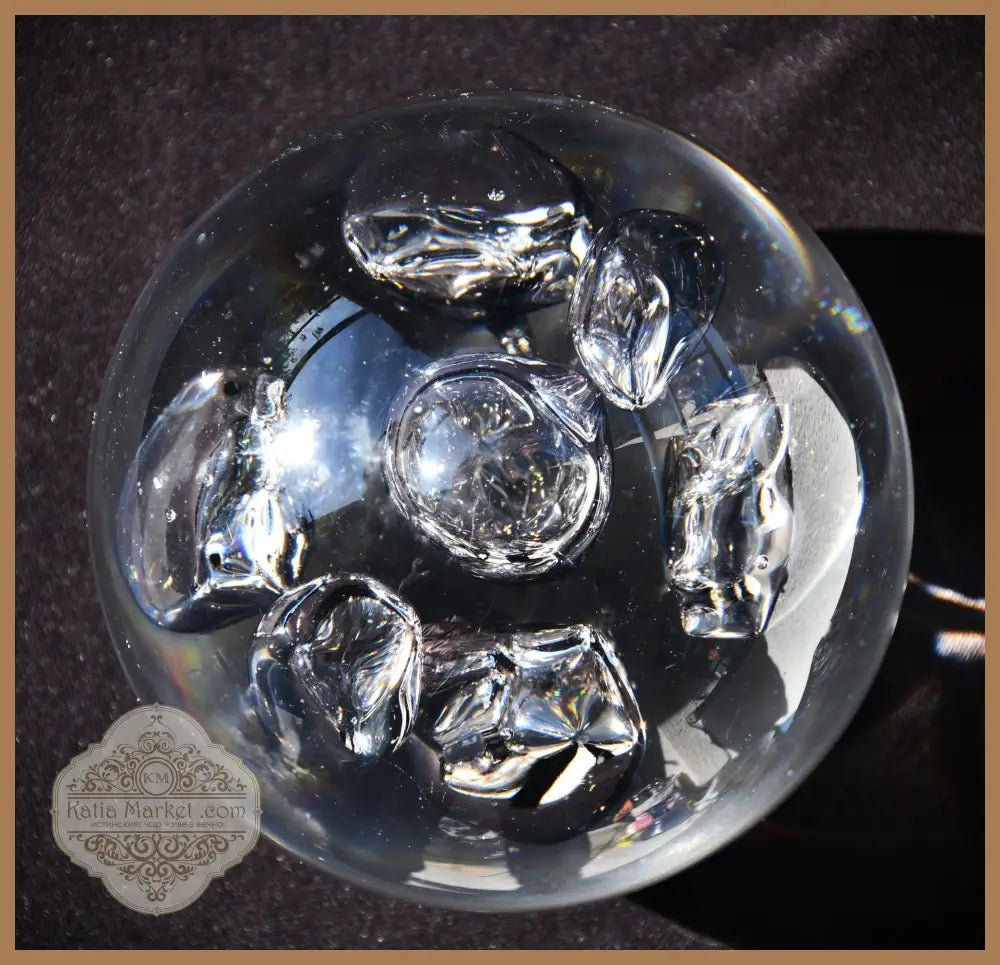 Винтидж art-glass преспапие - antique