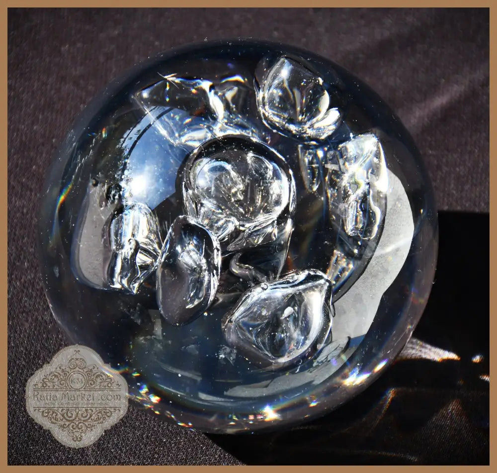 Винтидж art-glass преспапие - antique