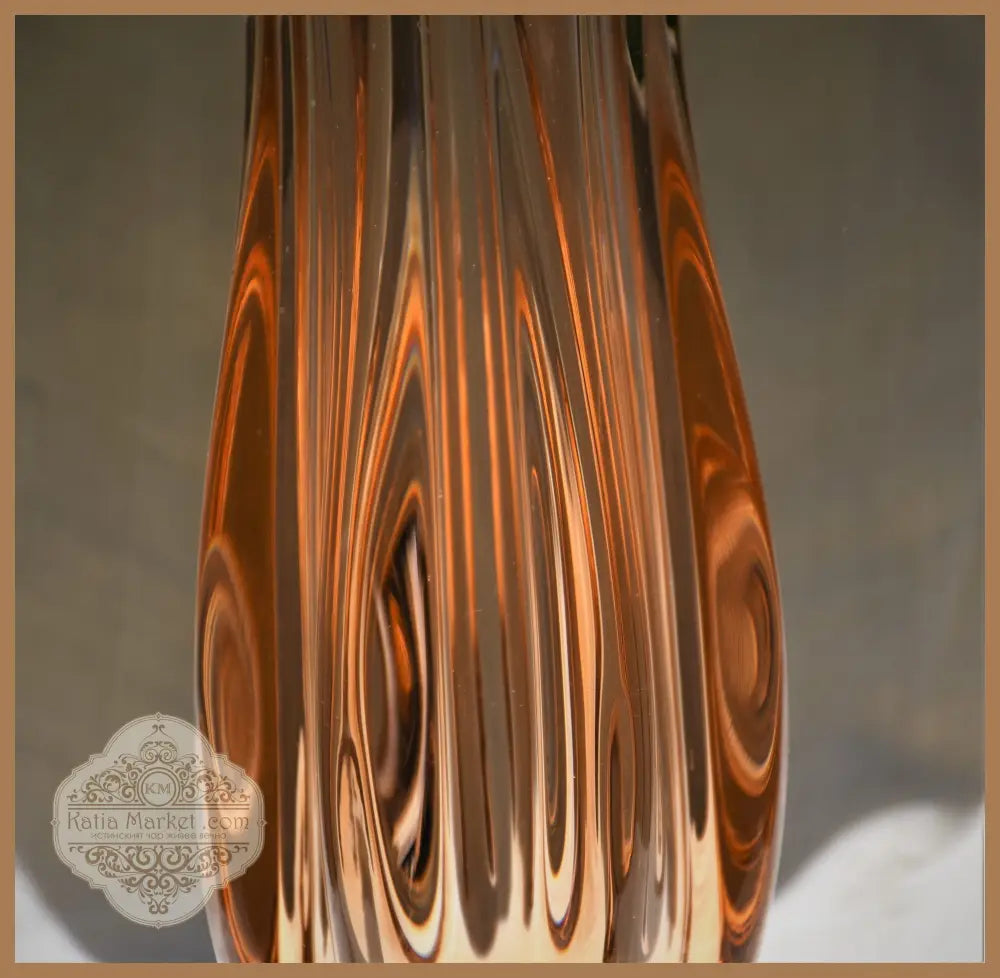 Винтидж Art Glass ваза - antique