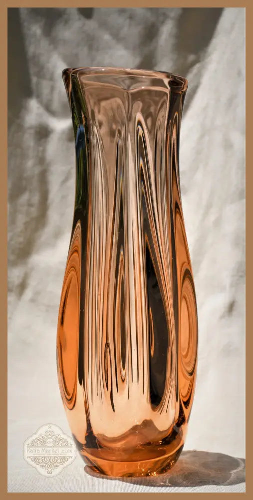 Винтидж Art Glass ваза - antique