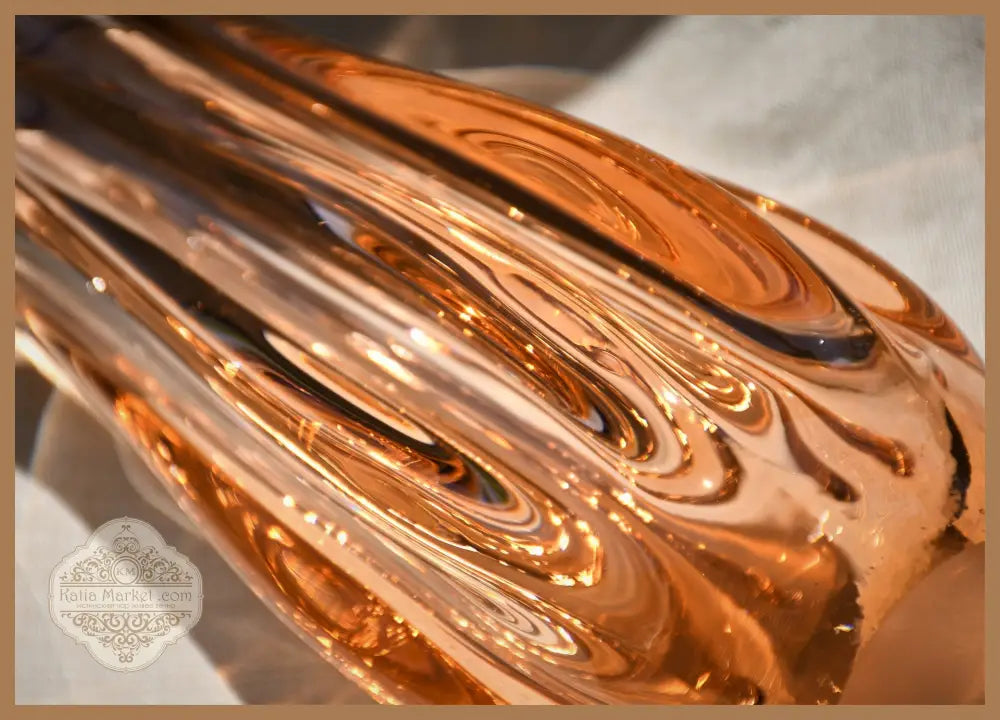 Винтидж Art Glass ваза - antique