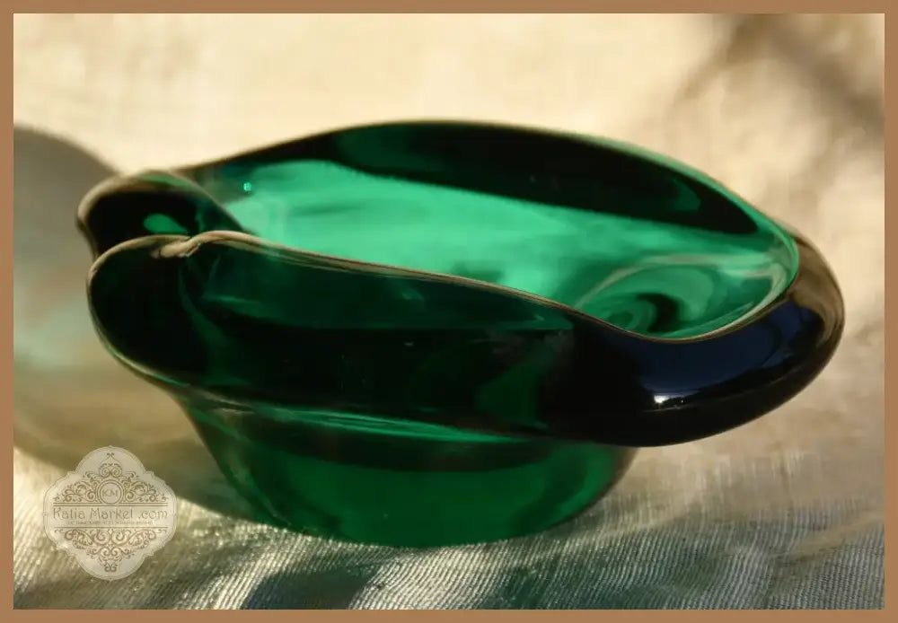 Винтидж пепелник - art glass (104421)