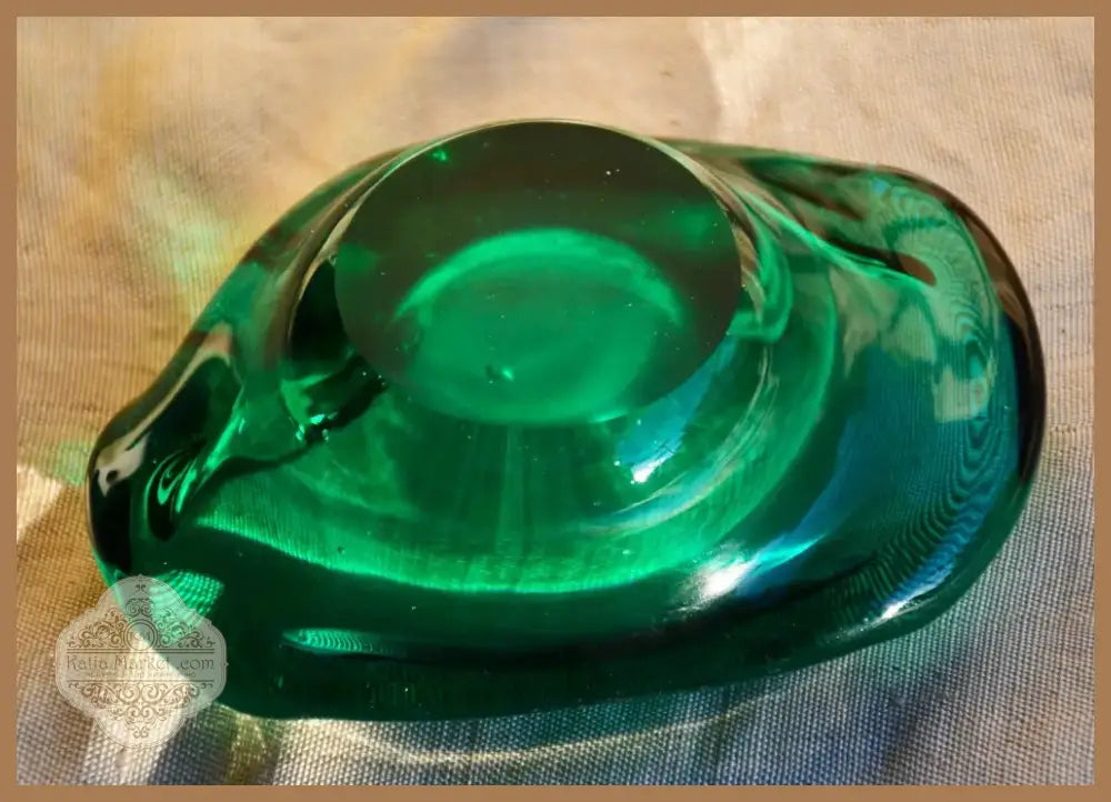 Винтидж пепелник - art glass (104421)